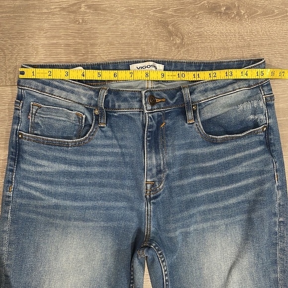 Vigoss Marley Skinny Mid Rise Denim Jeans 31 - Picture 8 of 16